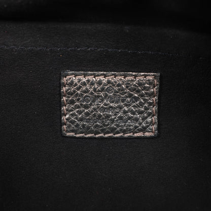 Sac à bandoulière Louis Vuitton Solar XS en cuir métallisé Monogram Mahina, bronze M95717