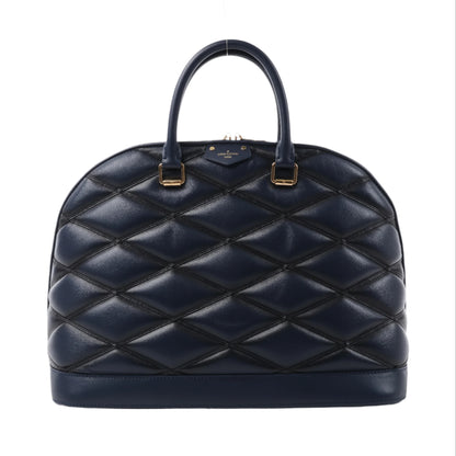 Louis Vuitton Malletage Alma GM Handtasche in Marineblau M23723