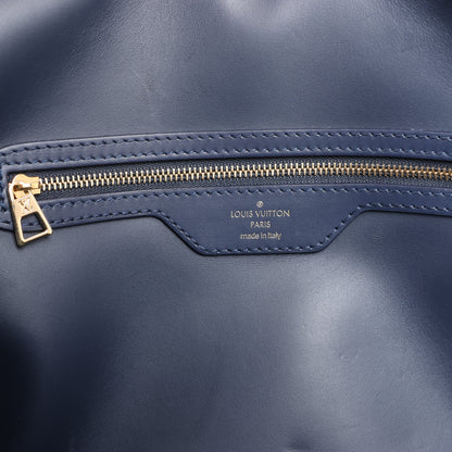 Louis Vuitton Malletage Alma GM Handtasche in Marineblau M23723