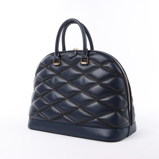 Louis Vuitton Malletage Alma GM Handtasche in Marineblau M23723