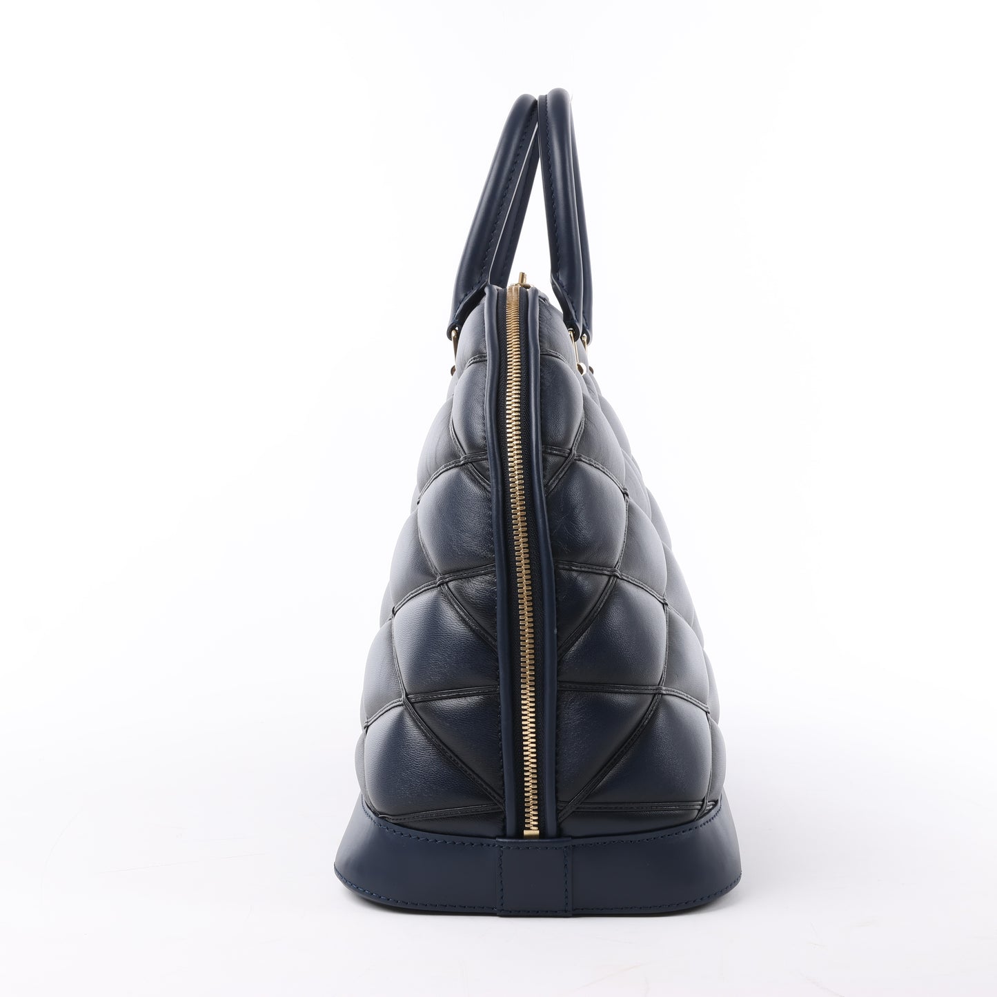 Louis Vuitton Malletage Alma GM Handtasche in Marineblau M23723