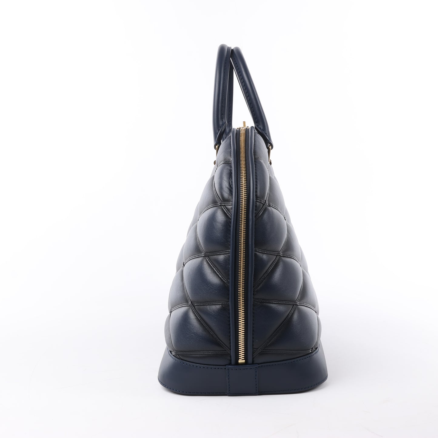 Louis Vuitton Malletage Alma GM Handtasche in Marineblau M23723