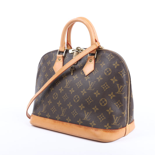 Louis Vuitton Monogramm Canvas Alma PM Handtasche M51130
