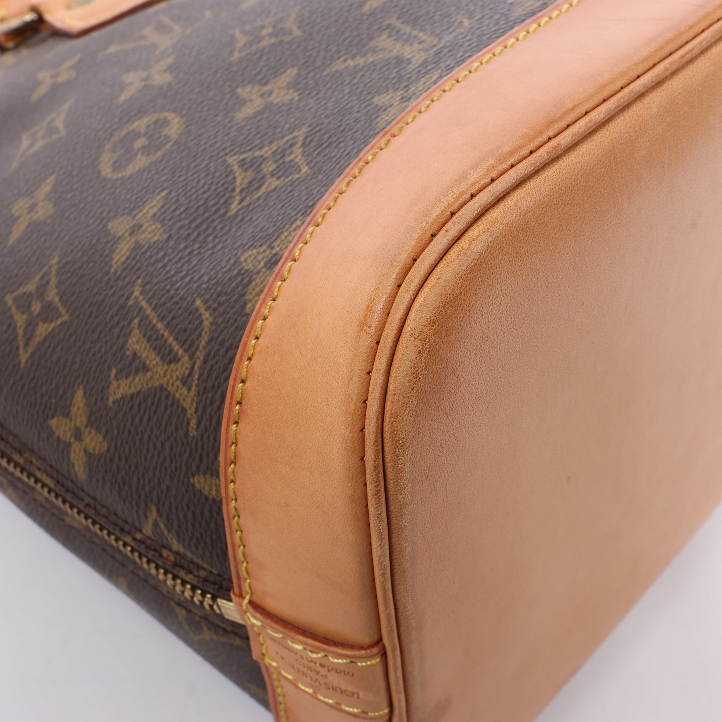 Louis Vuitton Monogram Canvas Alma PM Handbag M51130