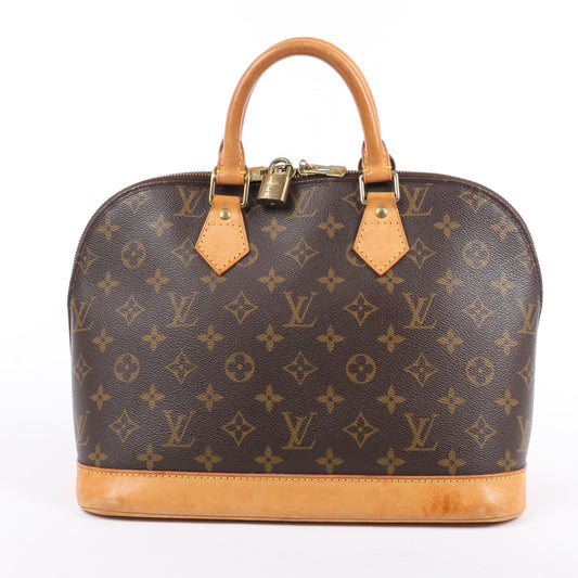Louis Vuitton Monogramm Canvas Alma PM Handtasche M51130