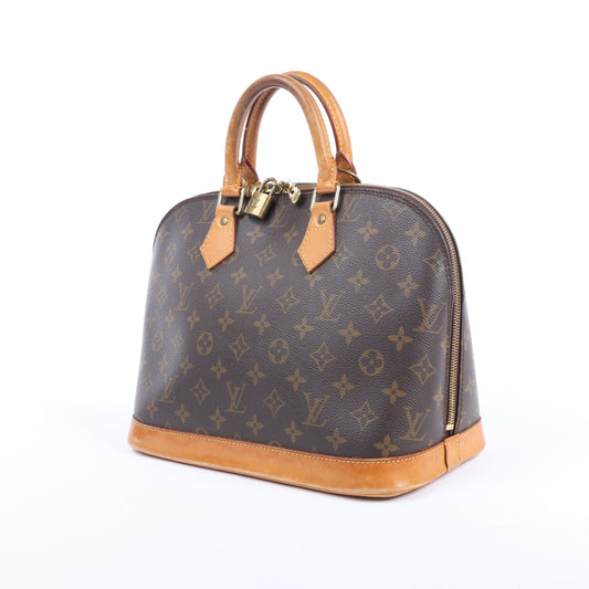 Sac à main Louis Vuitton Alma PM en toile Monogram M53151