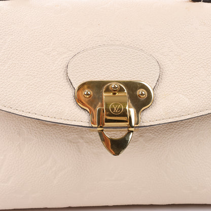 Louis Vuitton Monogram Empreinte Georges BB 2Way Handtasche in Beige M53943