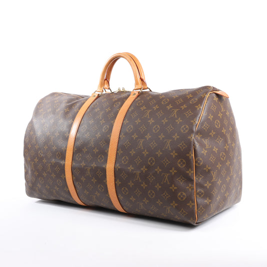 Louis Vuitton Monogram Canvas Keepall 60 Reisetasche M41422