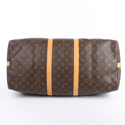 Louis Vuitton Monogram Canvas Keepall Bandoulière 55 Reisetasche M41414