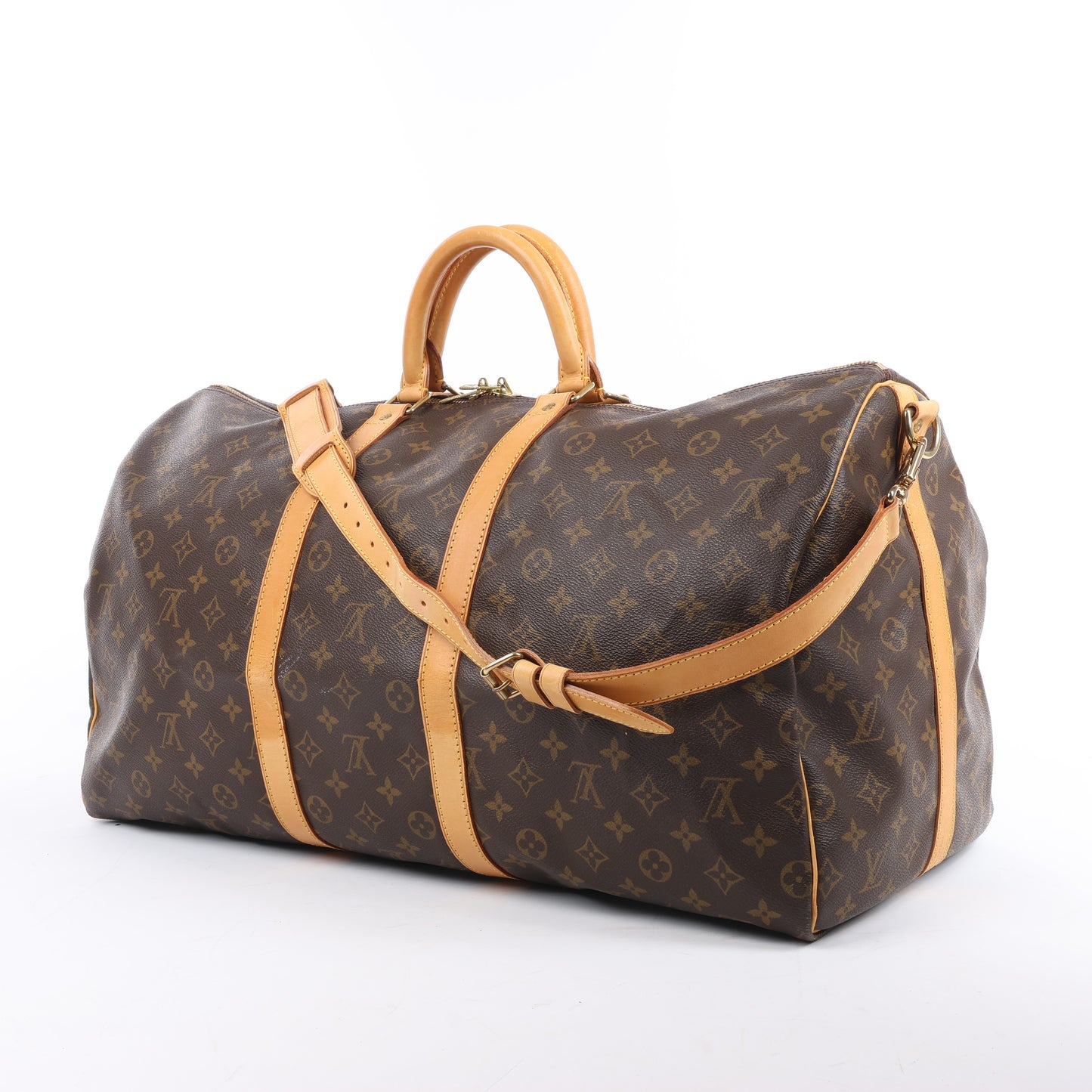 Louis Vuitton Monogram Canvas Keepall Bandoulière 55 Reisetasche M41414