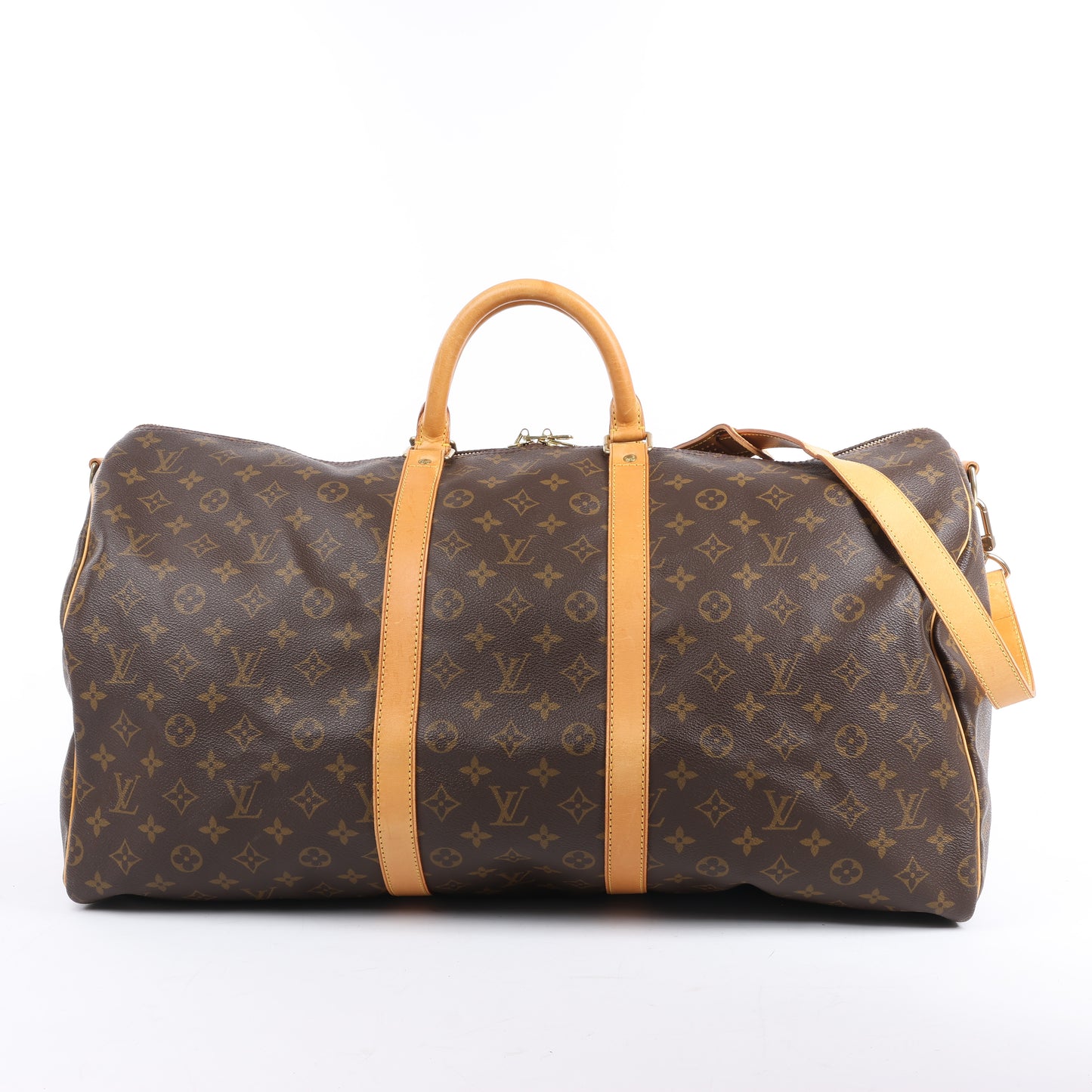 Louis Vuitton Monogram Canvas Keepall Bandoulière 55 Reisetasche M41414