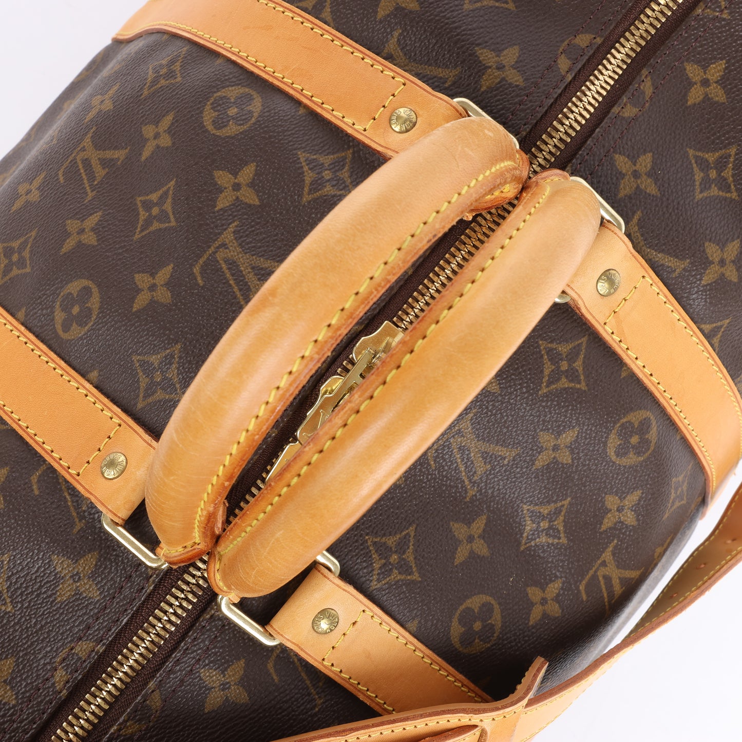 Louis Vuitton Monogram Canvas Keepall Bandoulière 55 Reisetasche M41414