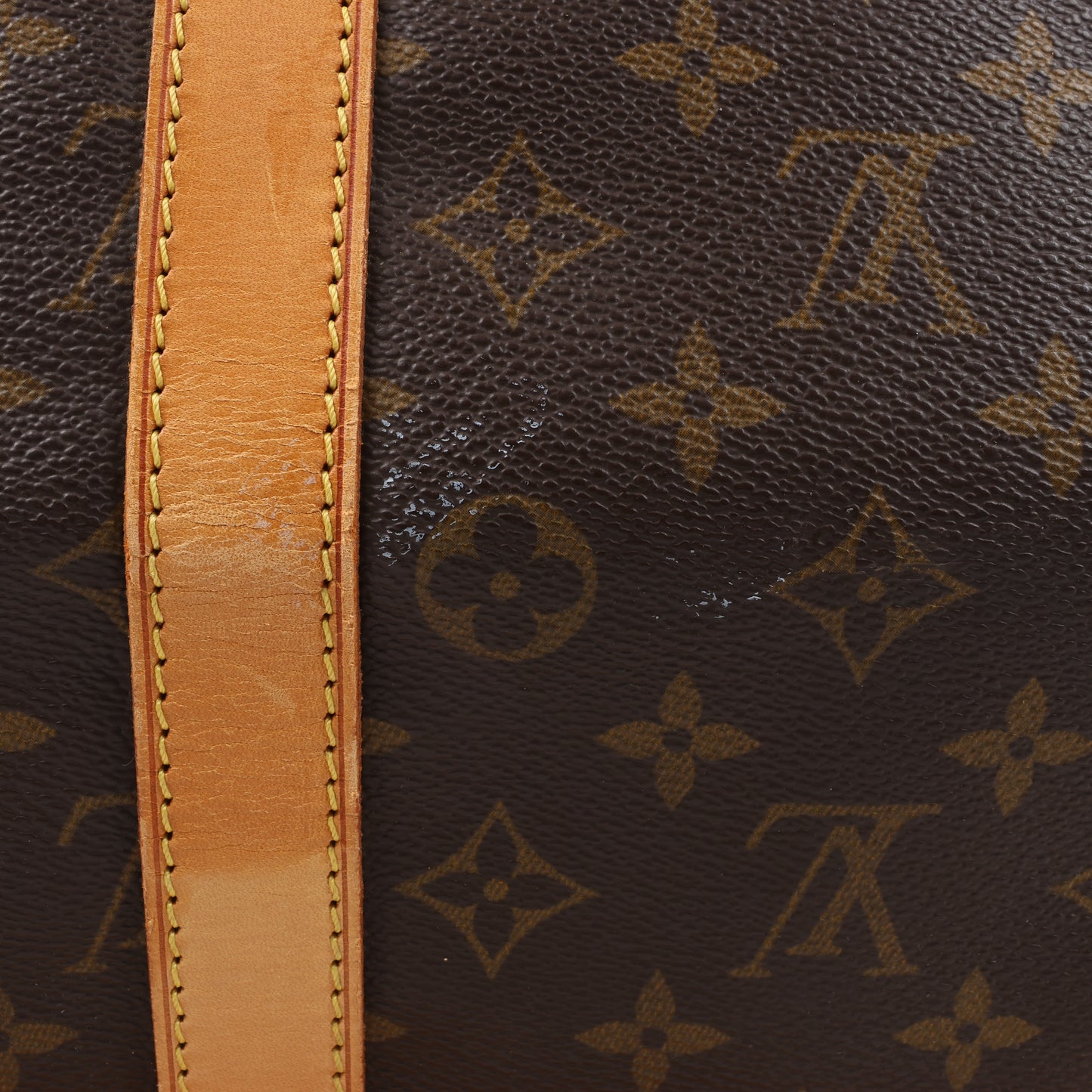 Louis Vuitton Monogram Canvas Keepall Bandoulière 55 Reisetasche M41414
