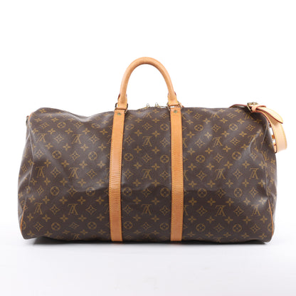 Louis Vuitton Monogram Canvas Keepall Bandoulière 55 Reisetasche M41414