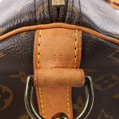 Louis Vuitton Monogram Canvas Keepall Bandoulière 55 Reisetasche M41414