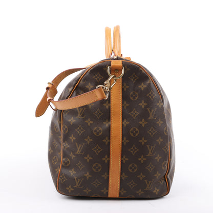Louis Vuitton Monogram Canvas Keepall Bandoulière 60 Travel Bag M41412
