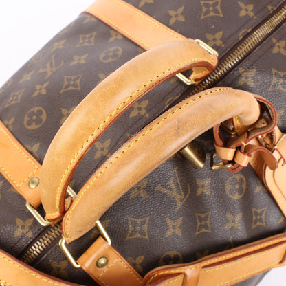 Louis Vuitton Monogram Canvas Keepall Bandoulière 60 Travel Bag M41412