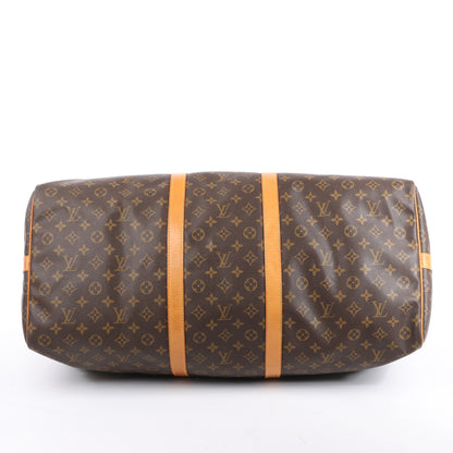 Louis Vuitton Monogram Canvas Keepall Bandoulière 60 Travel Bag M41412