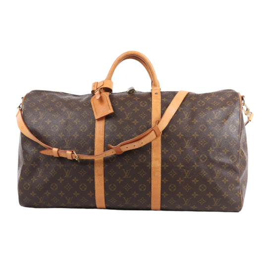 Louis Vuitton Monogram Canvas Keepall Bandoulière 60 Reisetasche M41412
