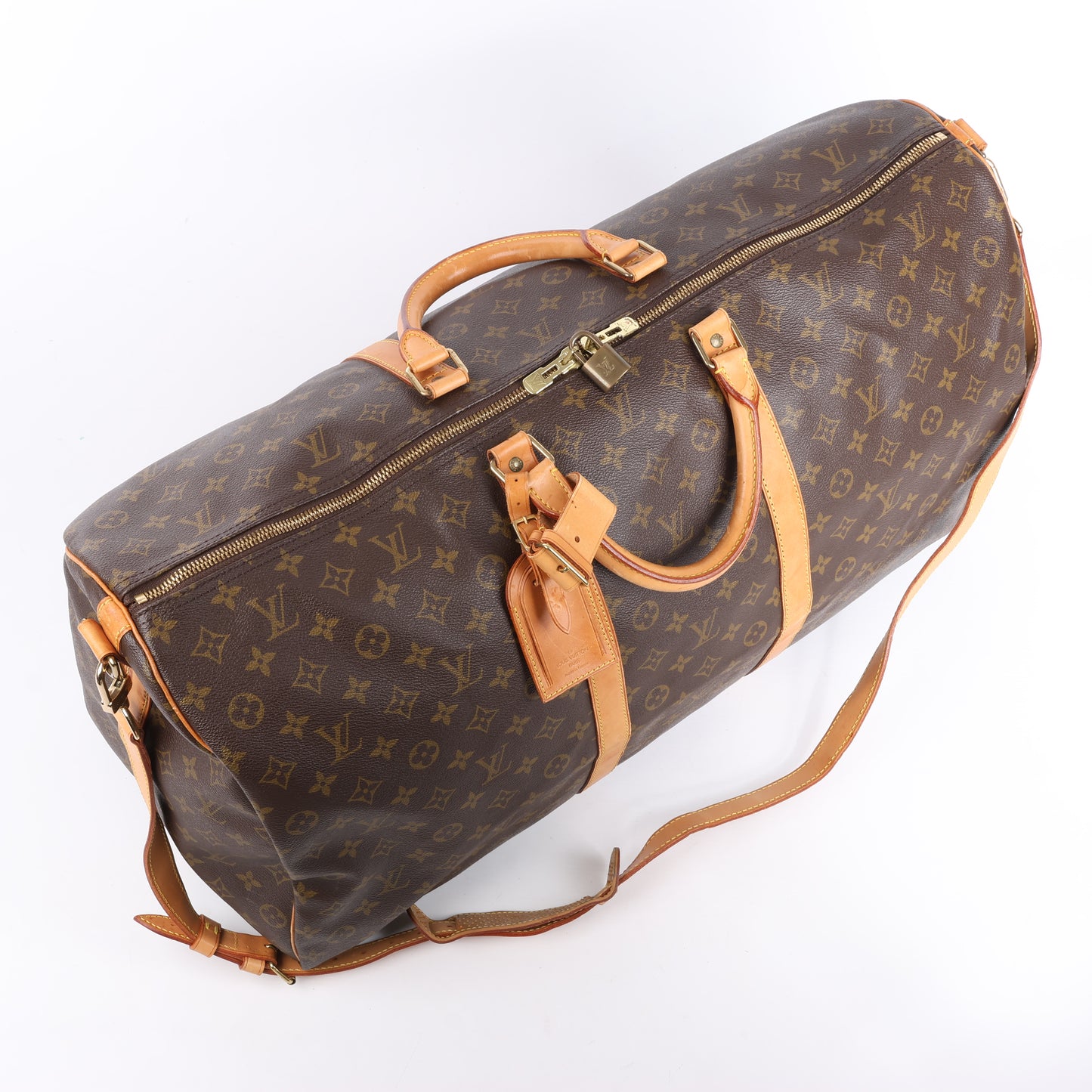 Louis Vuitton Monogram Canvas Keepall Bandoulière 60 Reisetasche M41412