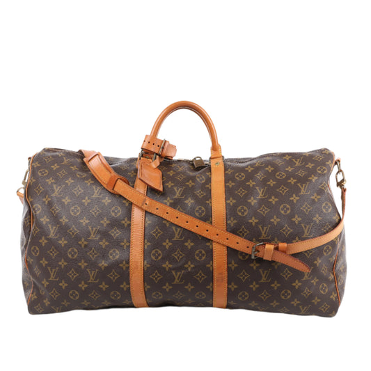 Louis Vuitton Monogram Canvas Keepall Bandoulière 60 Reisetasche M41412