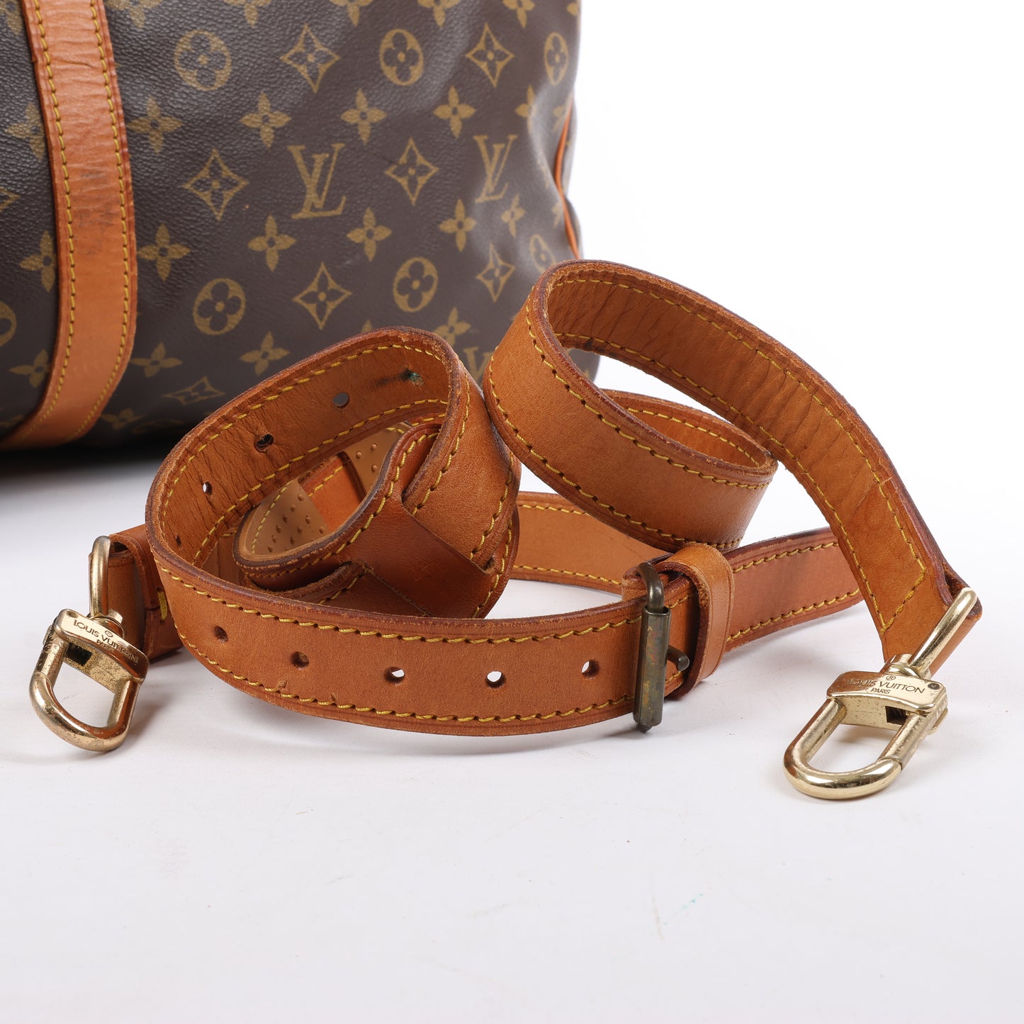 Louis Vuitton Monogram Canvas Keepall Bandoulière 60 Reisetasche M41412