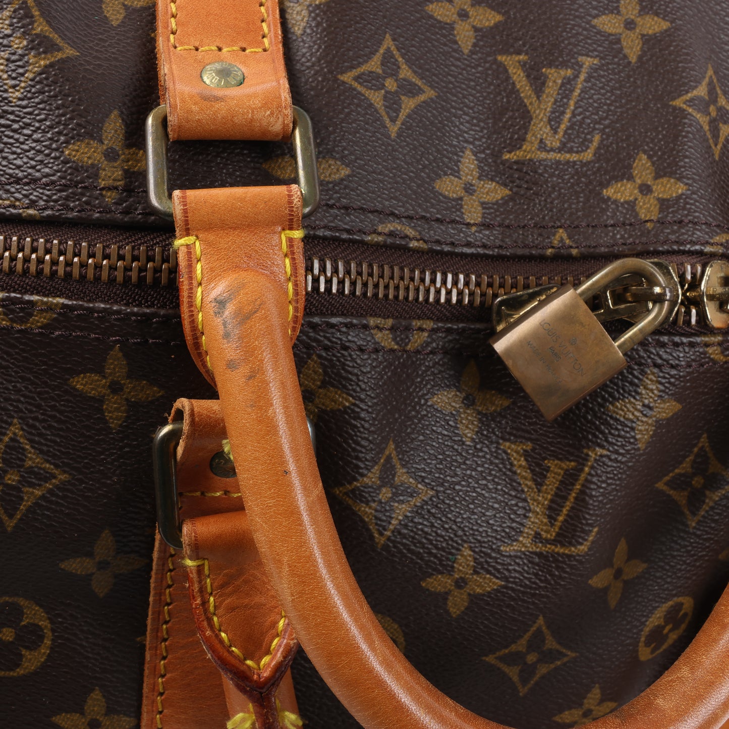 Louis Vuitton Monogram Canvas Keepall Bandoulière 60 Reisetasche M41412