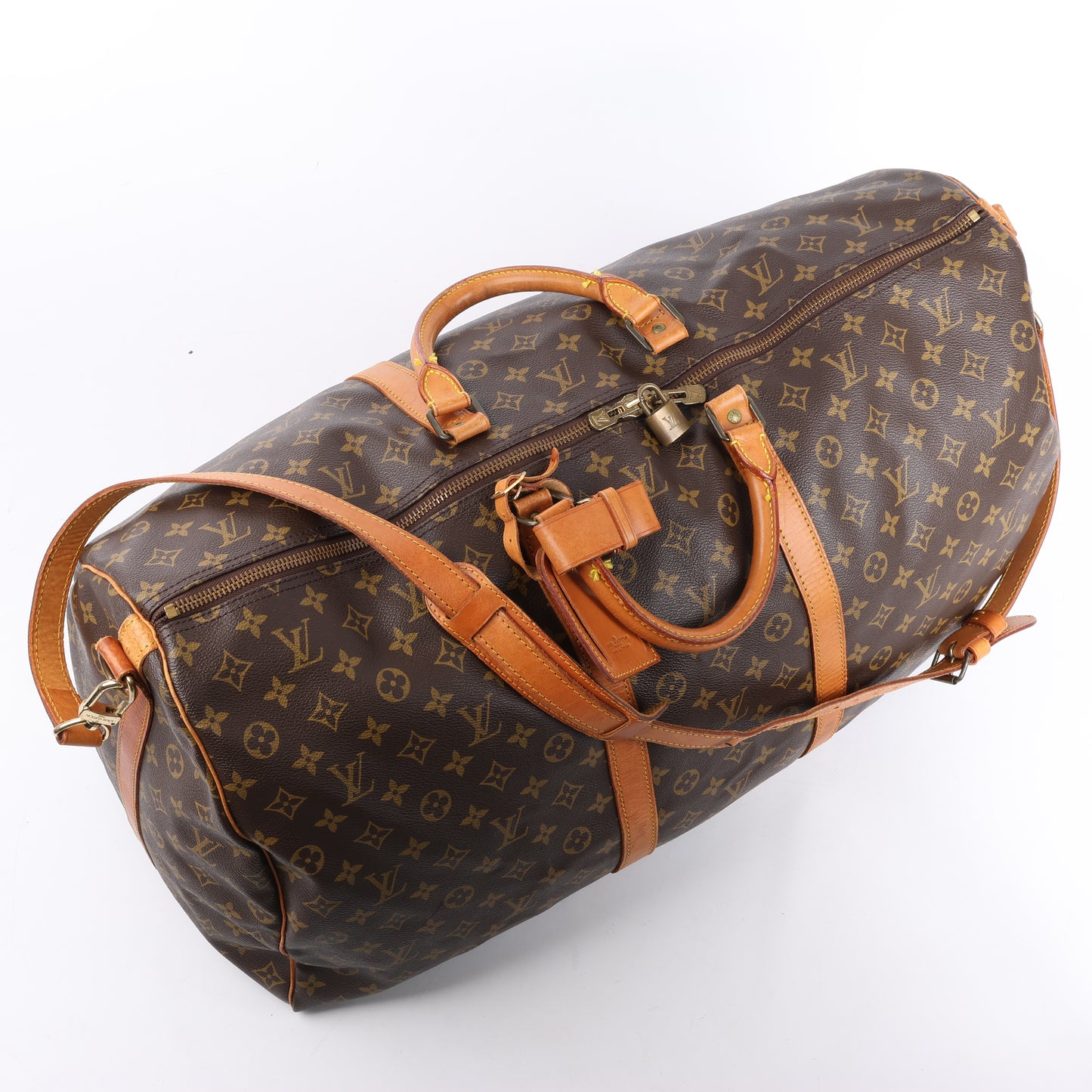 Louis Vuitton Monogram Canvas Keepall Bandoulière 60 Reisetasche M41412