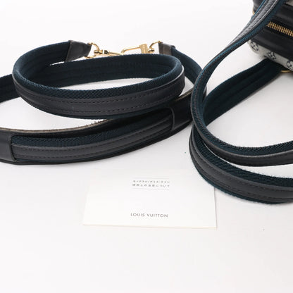 Louis Vuitton Monogram Mini Josephine PM Handtasche in Grau und Marineblau M92312