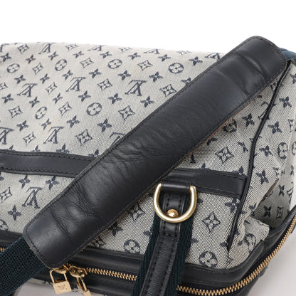 Louis Vuitton Monogram Mini Josephine PM Handtasche in Grau und Marineblau M92312