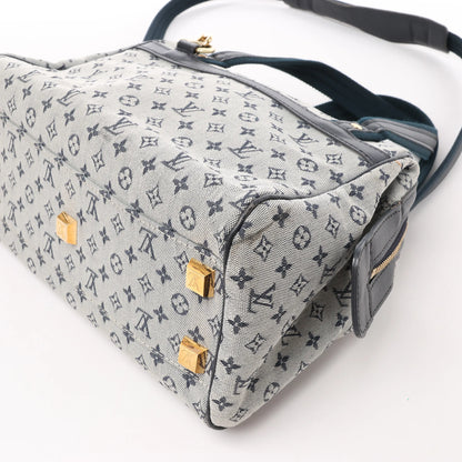 Louis Vuitton Monogram Mini Josephine PM Handtasche in Grau und Marineblau M92312