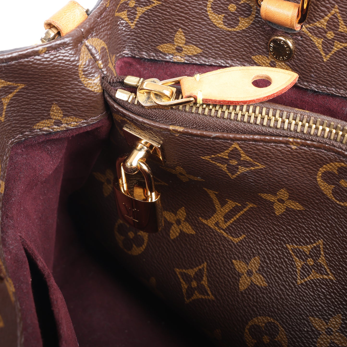 Sac à main Louis Vuitton Montaigne BB 2 voies Monogram M41055