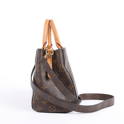 Sac à main Louis Vuitton Montaigne BB 2 voies Monogram M41055