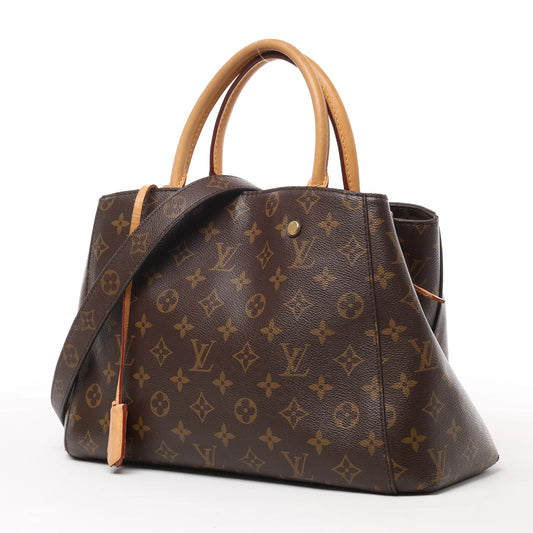 Louis Vuitton Monogram Montaigne MM 2Way Handtasche M41056