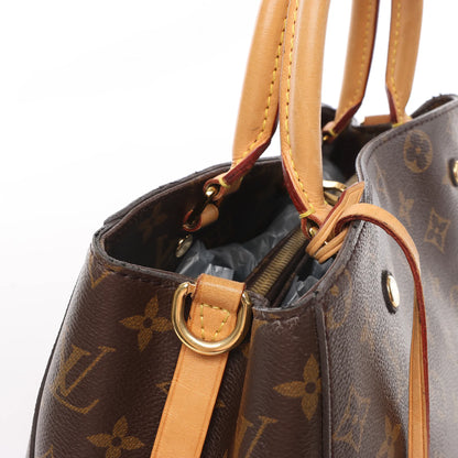 Louis Vuitton Monogram Montaigne MM 2Way Handtasche M41056
