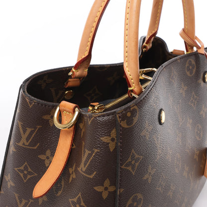 Louis Vuitton Monogram Montaigne MM 2Way Handtasche M41056