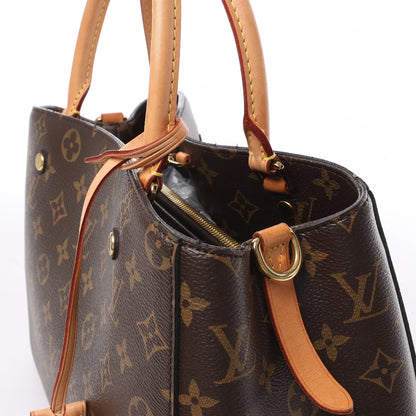 Louis Vuitton Monogram Montaigne MM 2Way Handtasche M41056