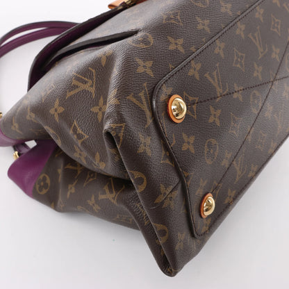 Louis Vuitton Monogram Olympe Shoulder Bag in Purple x Brown M41057