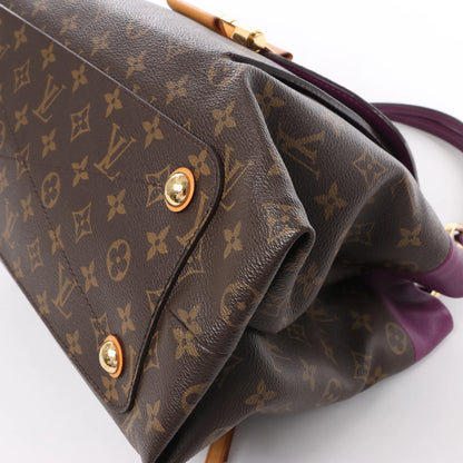 Louis Vuitton Monogram Olympe Shoulder Bag in Purple x Brown M41057