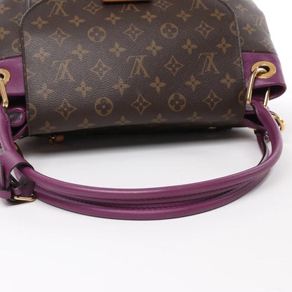 Louis Vuitton Monogram Olympe Shoulder Bag in Purple x Brown M41057