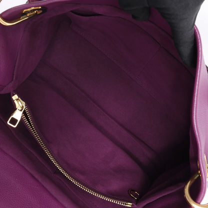 Louis Vuitton Monogram Olympe Shoulder Bag in Purple x Brown M41057