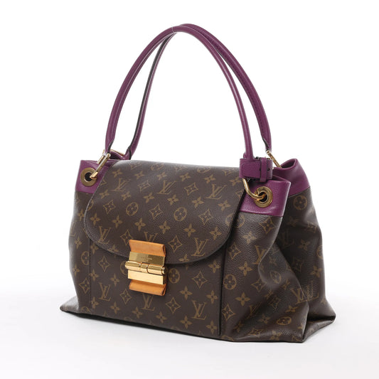 Louis Vuitton Monogram Olympe Umhängetasche in Lila x Braun M41057
