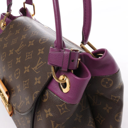 Louis Vuitton Monogram Olympe Shoulder Bag in Purple x Brown M41057