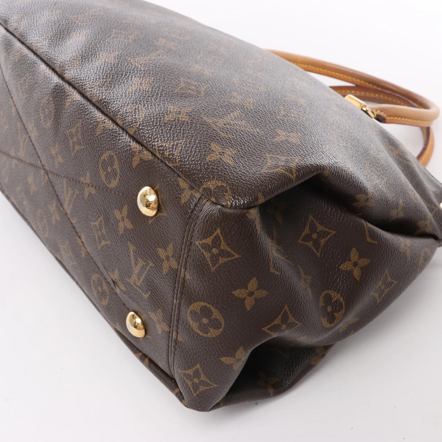 Louis Vuitton Monogram Pallas MM 2Way Handtasche in Braun M40907