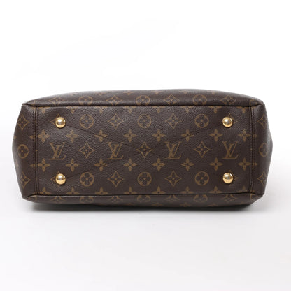 Louis Vuitton Monogram Pallas MM 2Way Handtasche in Lila x Braun M41059