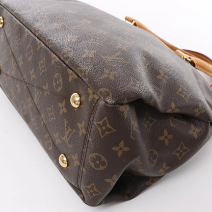 Louis Vuitton Monogram Pallas MM 2Way Handtasche in Lila x Braun M41059