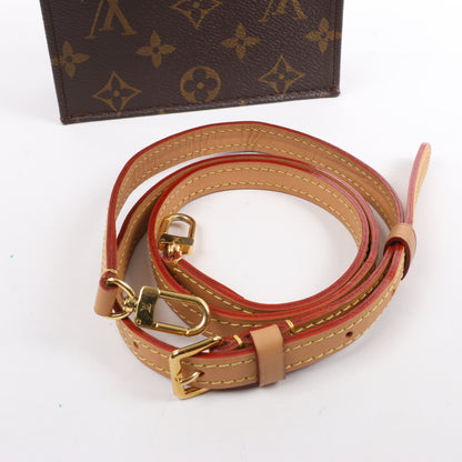 Louis Vuitton Monogram Petit Sac Plat 2Way Handtasche M69442