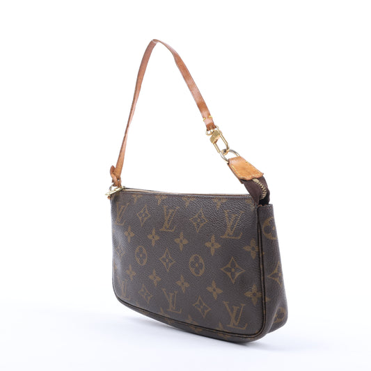 Louis Vuitton Monogram Canvas Pochette Accessoires Handtasche M51980