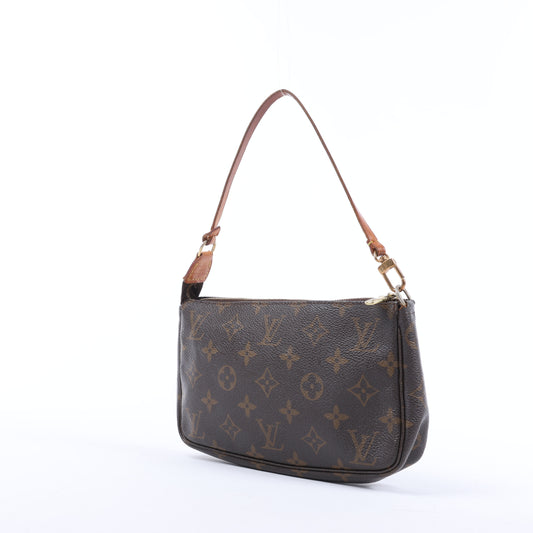 Louis Vuitton Monogram Canvas Pochette Accessoires Handtasche M51980