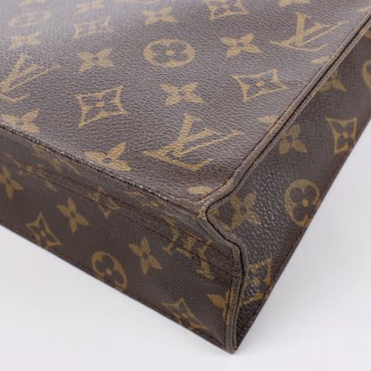 Louis Vuitton Monogram Sac Plat GM Handtasche M51140